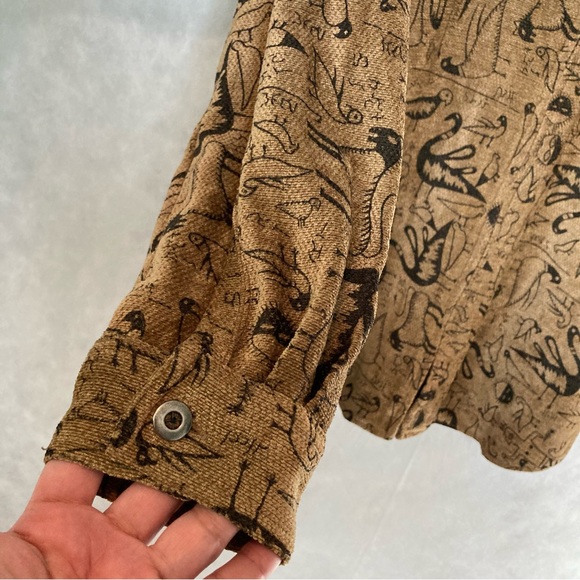 CHICOS DESIGN Shacket Jacket Egyptian Hieroglyphics Zip Womens 12 Chicos 2 - Picture 10 of 16